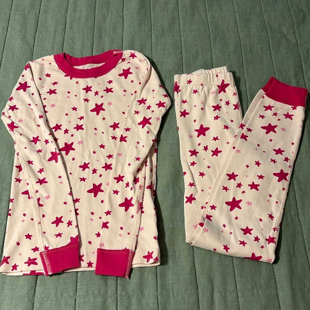 Girls Hanna Andersson pajamas size 10